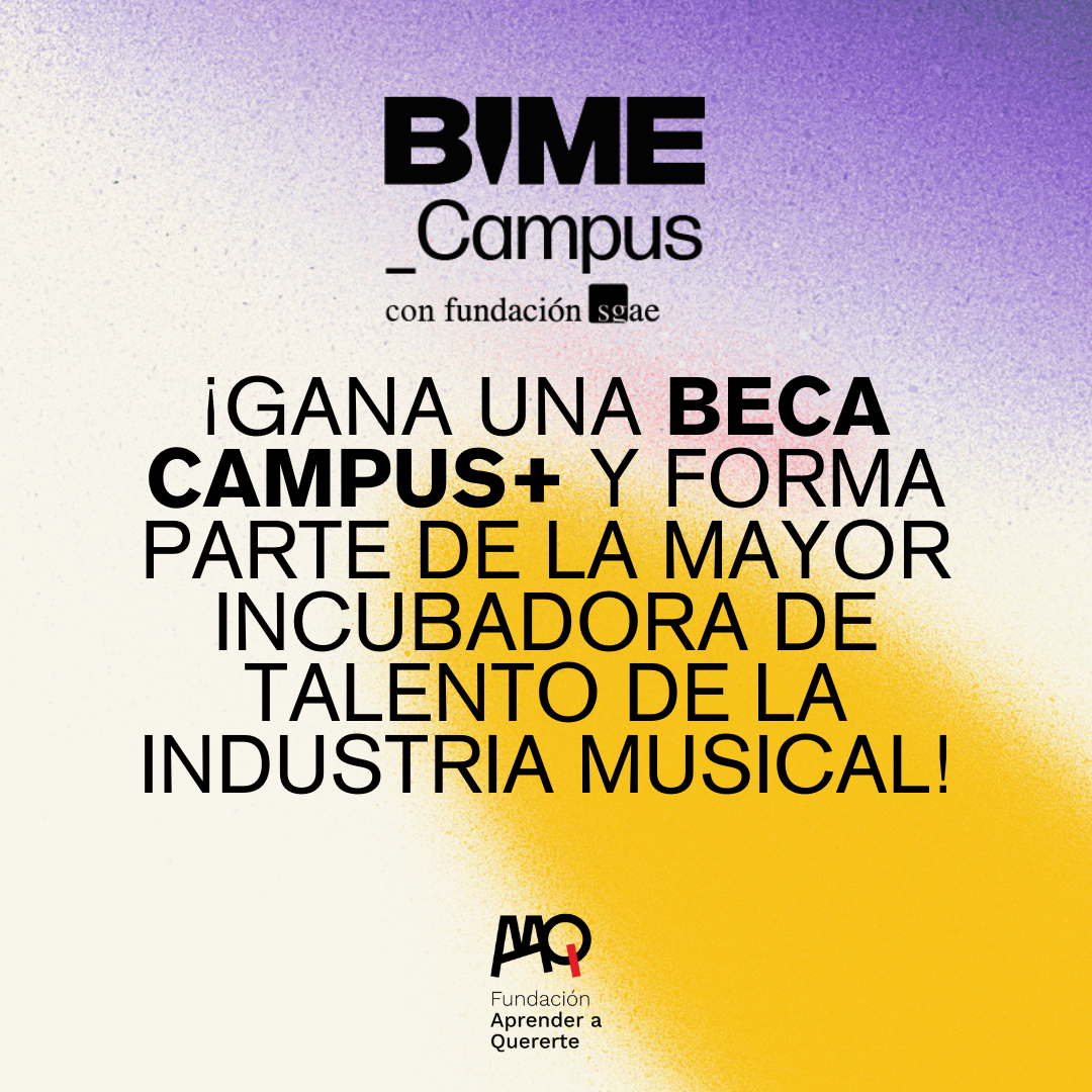 ¿Resides en Bogotá y quieres ganar una beca para el programa de formación en industria musical Campus+ con Fundación SGAE? ¡Inscríbete en la convocatoria!