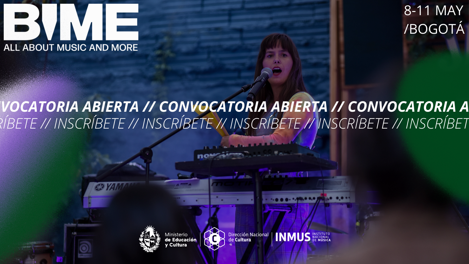 [CERRADA] BIME Live Bogotá 2024: Convocatoria abierta para artistas/bandas de Uruguay