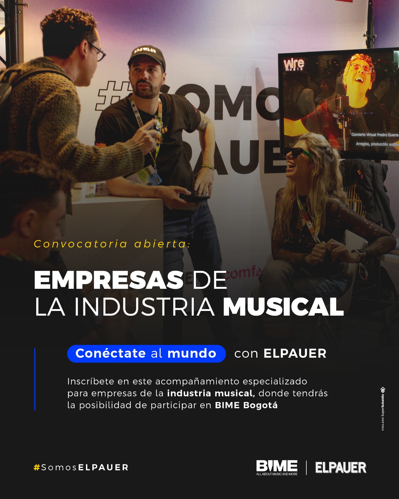 [CERRADA] BIME Bogotá 2024: Convocatoria abierta para empresas de la industria musical