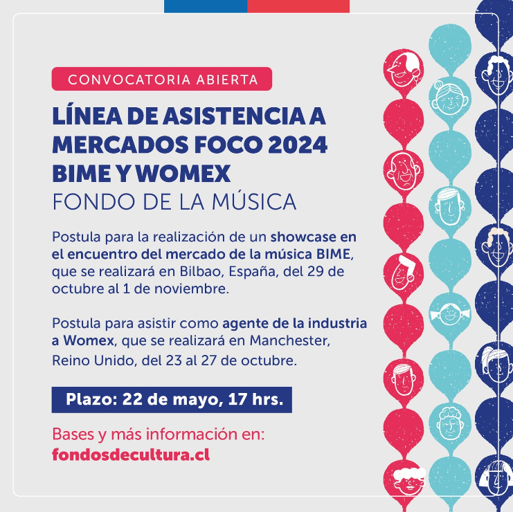 BIME Live Bilbao 2024: Convocatoria abierta para artistas/bandas de Chile